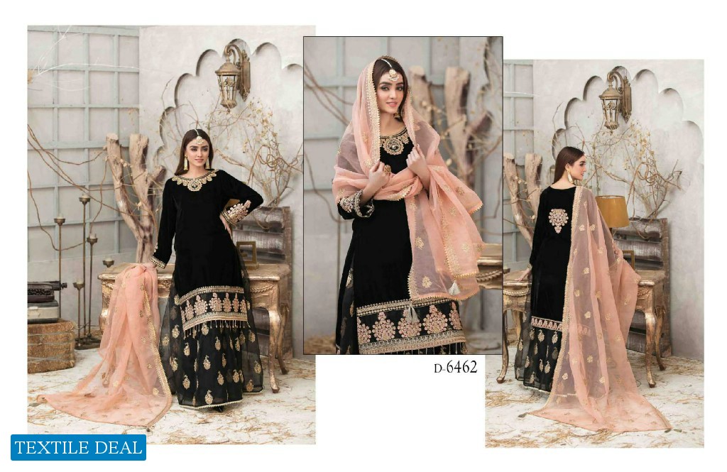 Tawakkal Grande Velvet Shirt And Fancy Dupatta Pakistani Salwar Suits