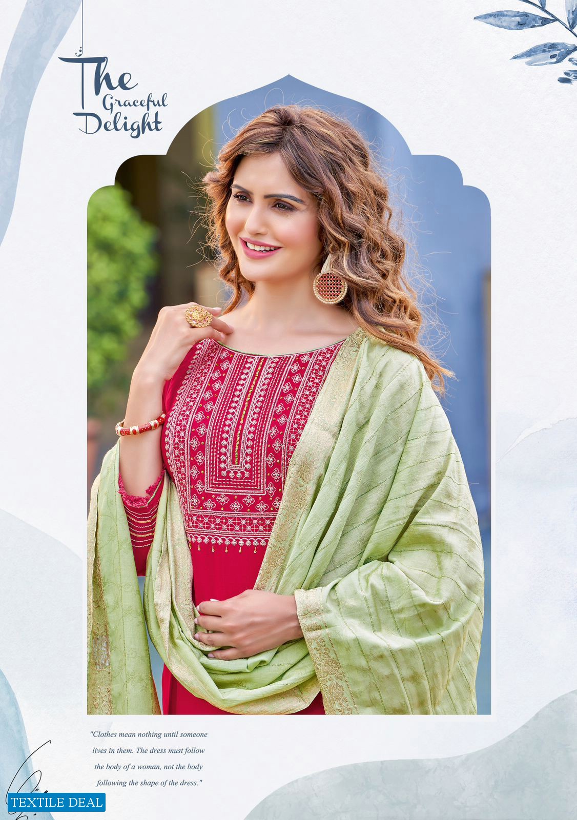 Kadlee Glamour Wholesale Fully Stitched 3 Piece Salwar Suits