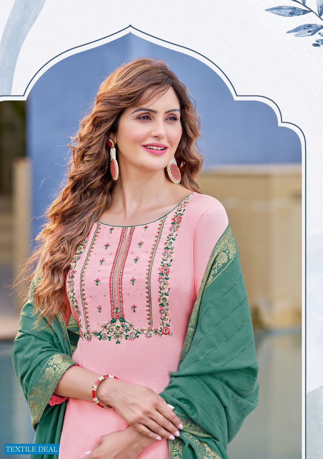 Kadlee Glamour Wholesale Fully Stitched 3 Piece Salwar Suits