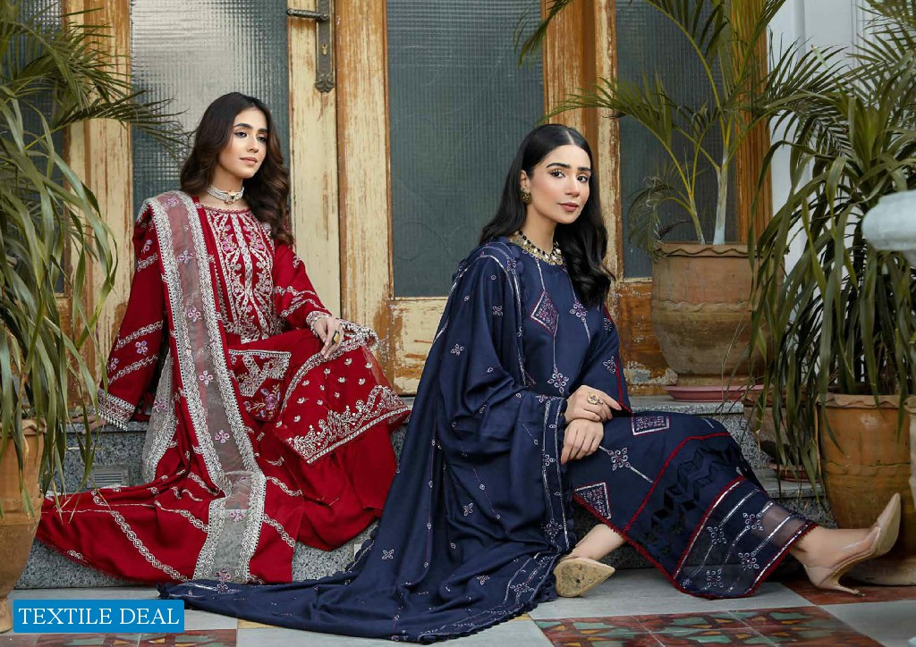 Parishay Dastak Embroidered Shawl Vol-1 Original Pakistani Dress