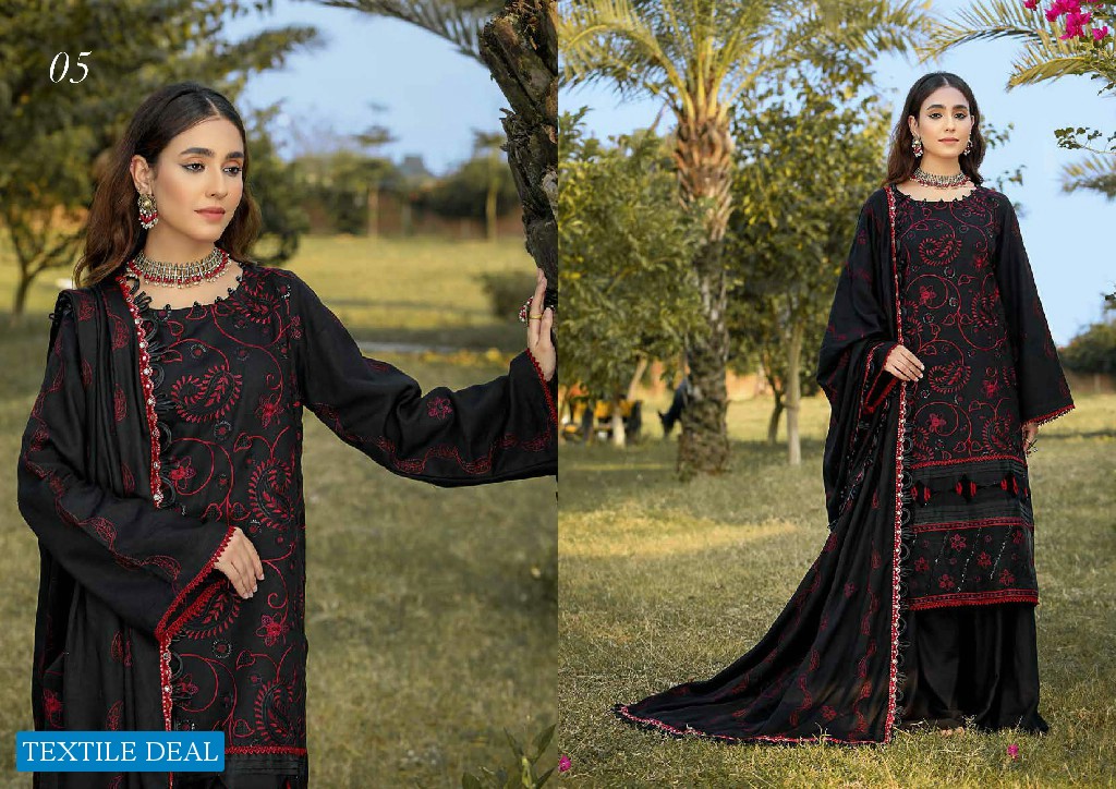 Parishay Dastak Embroidered Shawl Vol-1 Original Pakistani Dress