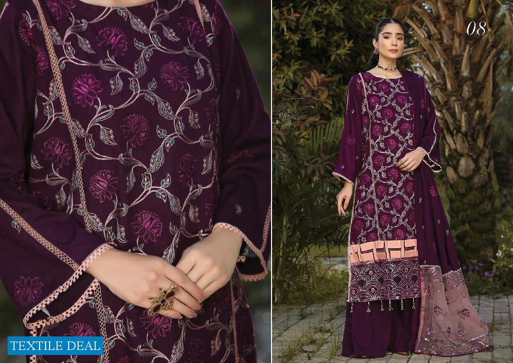 Parishay Dastak Embroidered Shawl Vol-1 Original Pakistani Dress