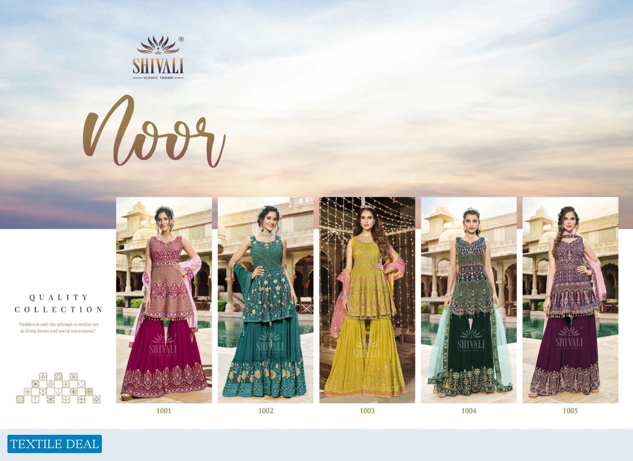 Shivali Noor Wholesale Readymade Designer Salwar Suits Collection