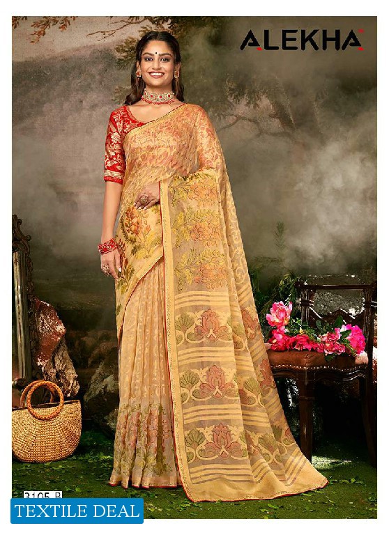 Alekha 3105 Wholesale Zil Mil Brasso Indian Sarees