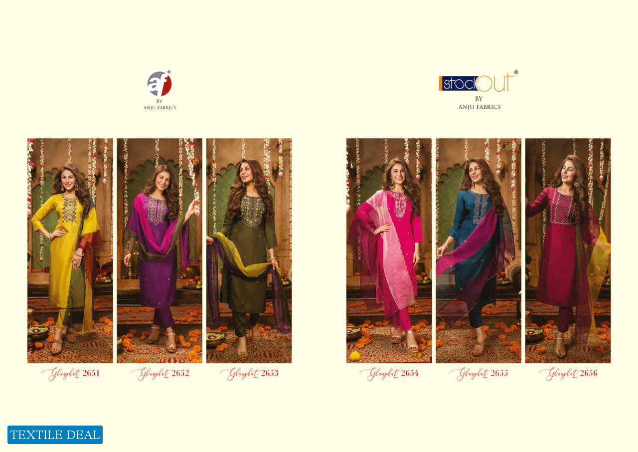 Anju Ghunghat Vol-7 Wholesale Heavy Kurti With Pant And Hand Work Dupatta