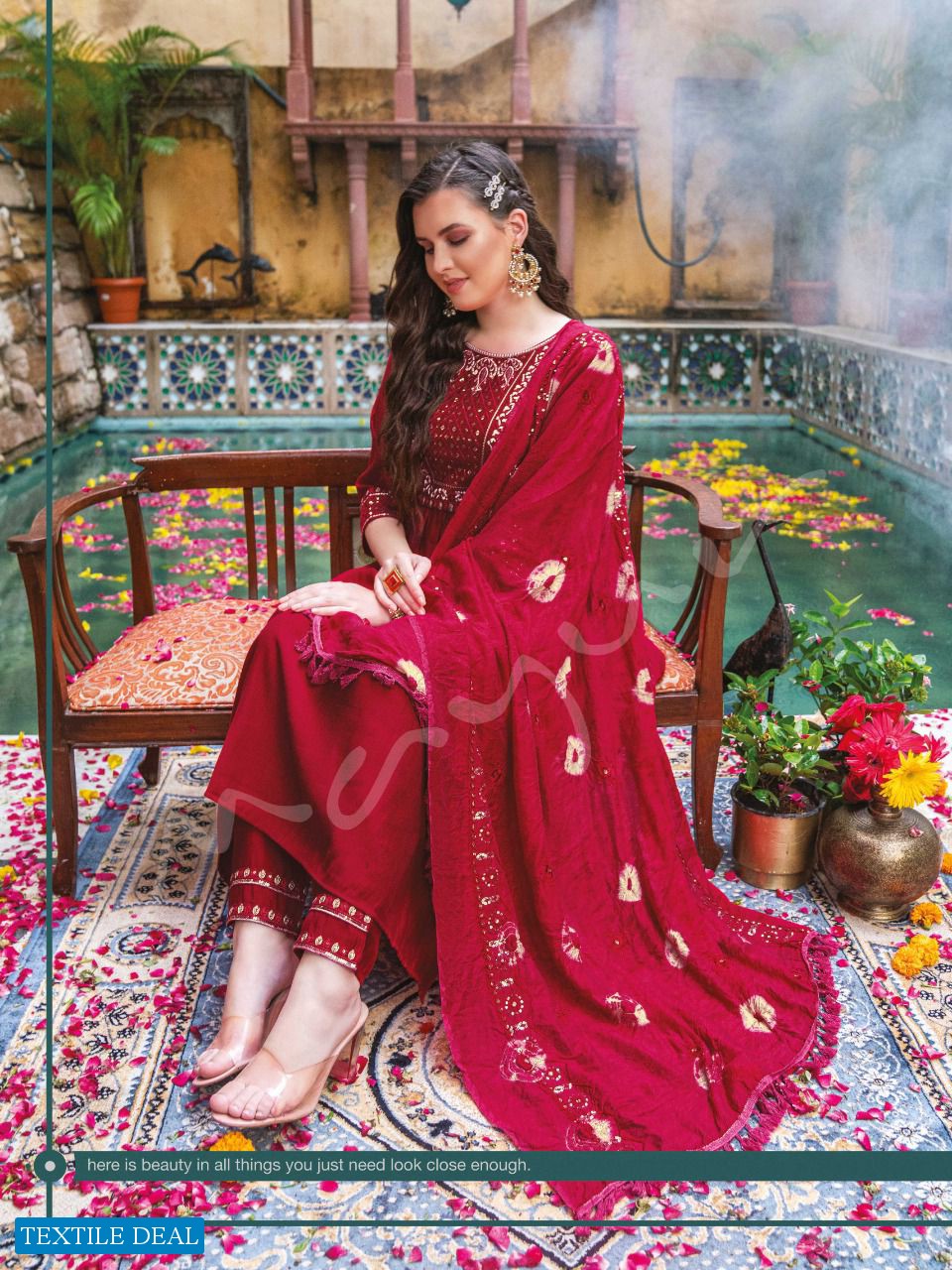 Mayur Saundarya Wholesale Nayra Cut Tops With Pant And Dupatta Collection