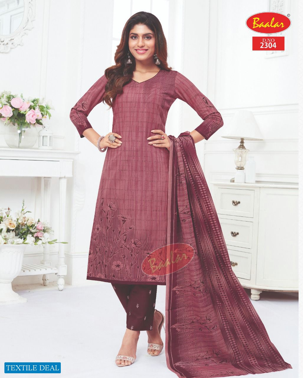 Baalar Zaara Vol-13 Wholesale Pure Cotton Printed Dress Material