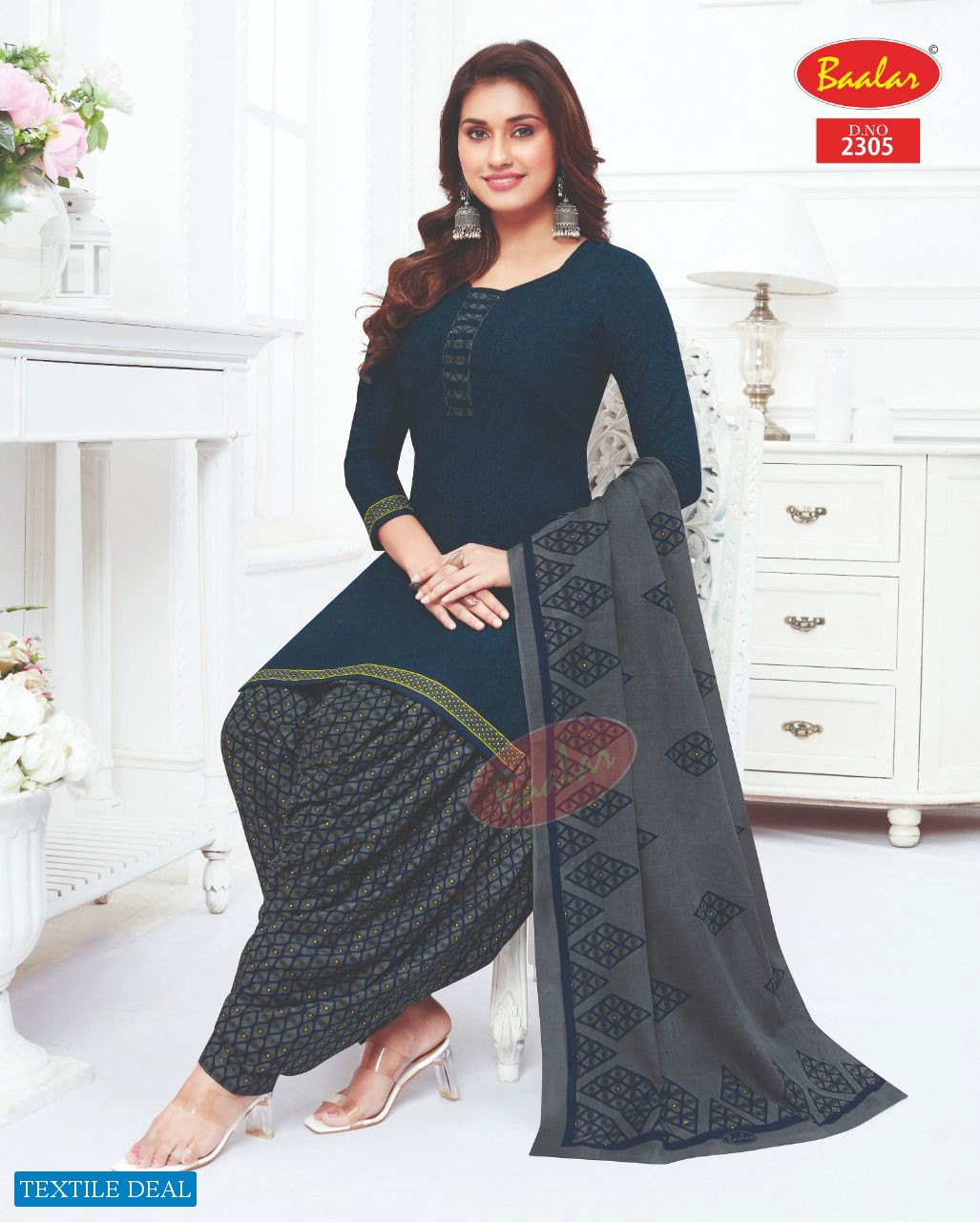 Baalar Zaara Vol-13 Wholesale Pure Cotton Printed Dress Material