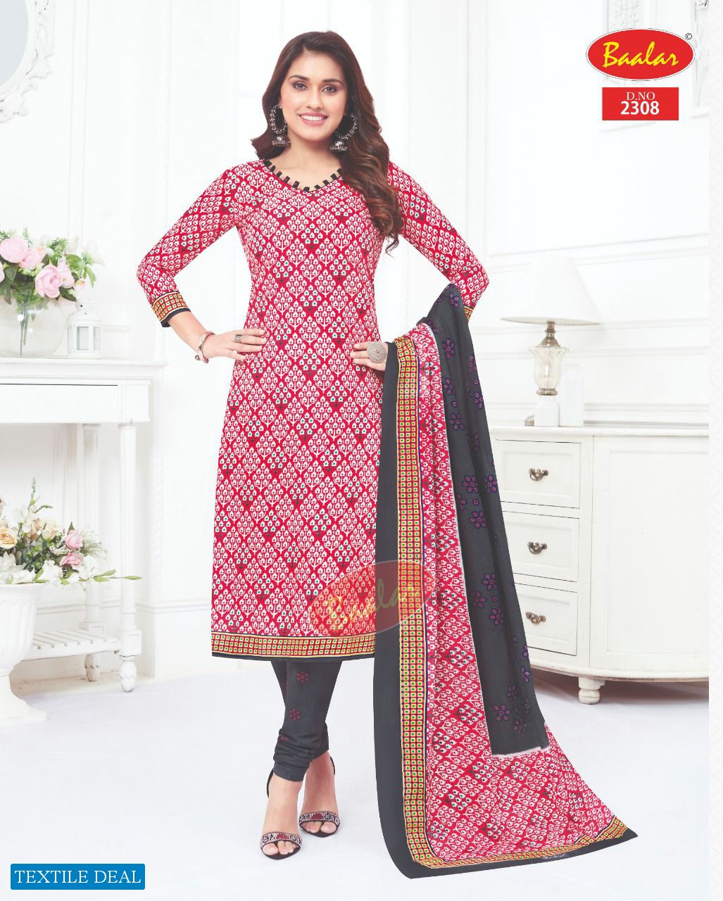 Baalar Zaara Vol-13 Wholesale Pure Cotton Printed Dress Material