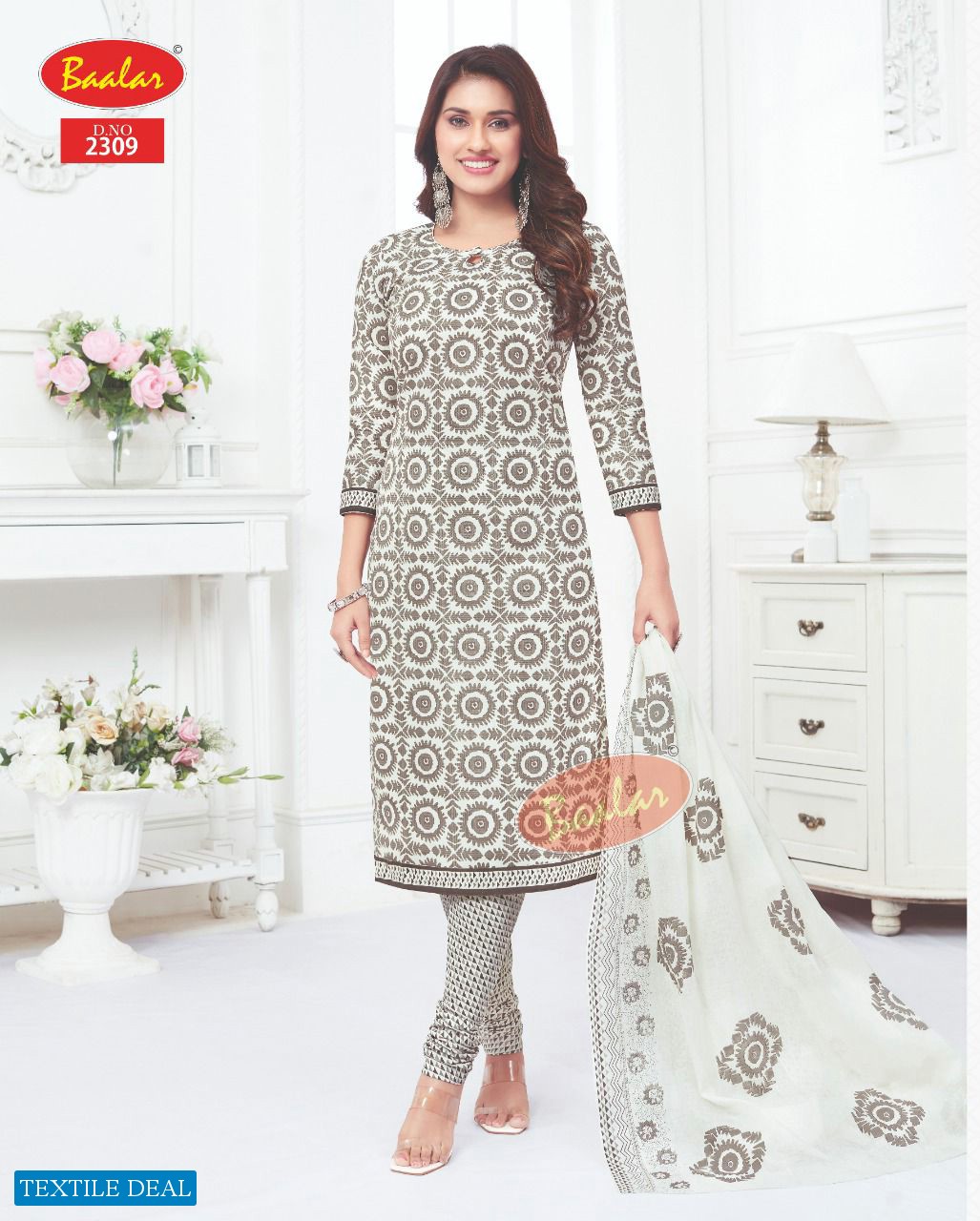 Baalar Zaara Vol-13 Wholesale Pure Cotton Printed Dress Material