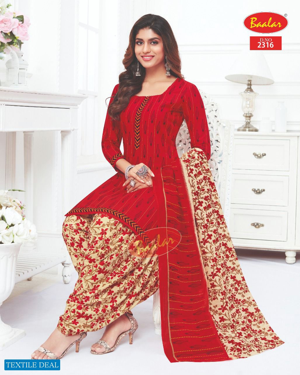 Baalar Zaara Vol-13 Wholesale Pure Cotton Printed Dress Material