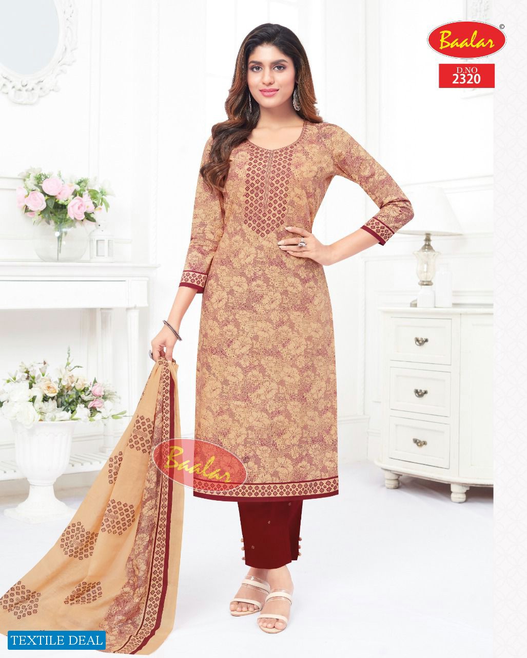 Baalar Zaara Vol-13 Wholesale Pure Cotton Printed Dress Material