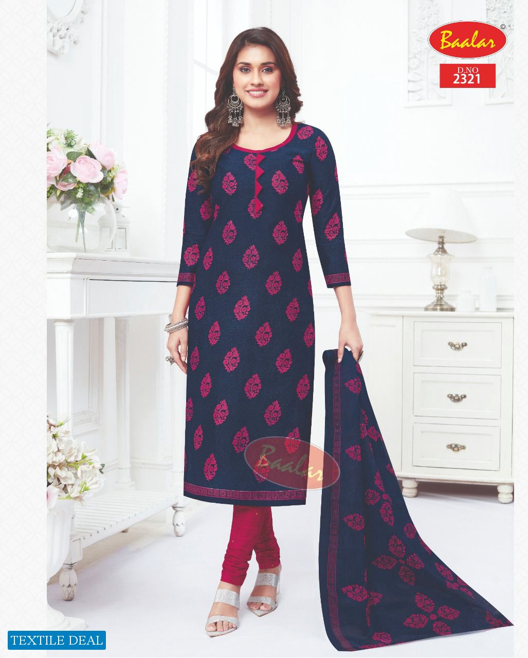 Baalar Zaara Vol-13 Wholesale Pure Cotton Printed Dress Material