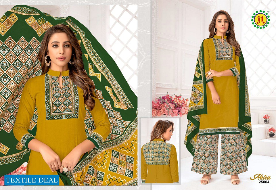 JT Akira Vol-25 Wholesale Pure Cotton Printed Dress Material