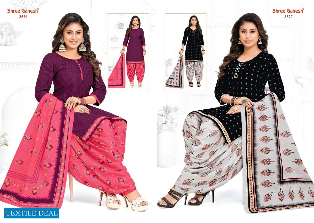 Shree Ganesh Hansika Vol-15 Wholesale Patiyala Unstitched Dress Material