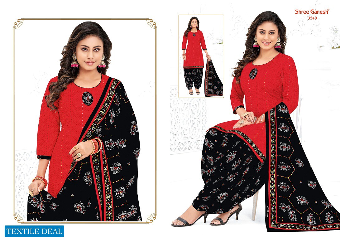 Shree Ganesh Hansika Vol-15 Wholesale Patiyala Unstitched Dress Material