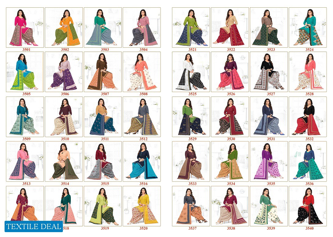 Shree Ganesh Hansika Vol-15 Wholesale Patiyala Unstitched Dress Material