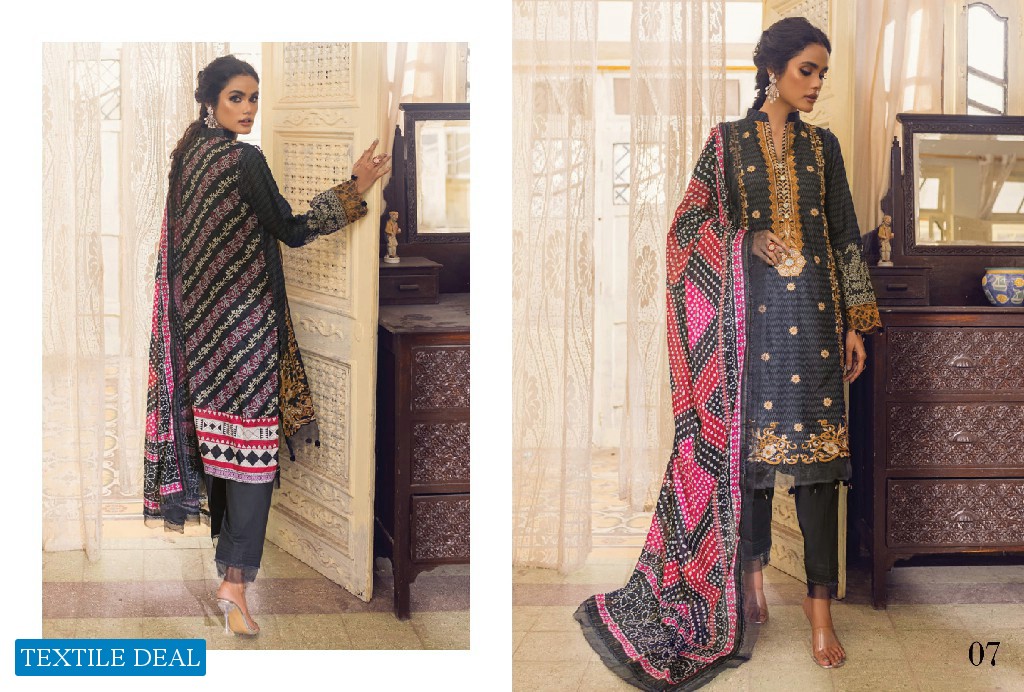 Alzohaib Coco Digital Embroidered Lawn Collection Wholesale Original Pakistani Dress