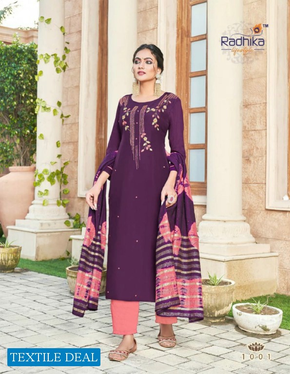 Radhika Dastur Vol-1 Wholesale Fully Stitched 3 Piece Salwar Suits