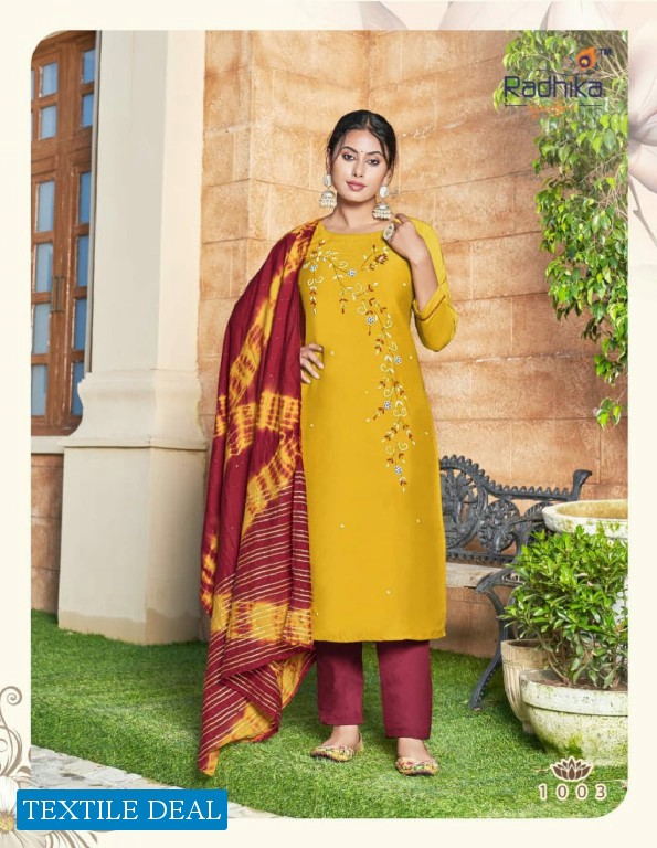 Radhika Dastur Vol-1 Wholesale Fully Stitched 3 Piece Salwar Suits