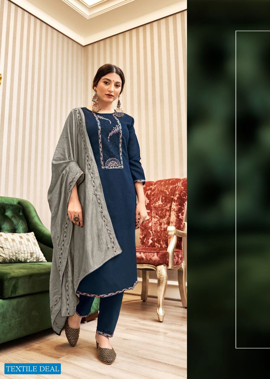 Brij Tencel Wholesale Readymade 3 Piece Salwar Suits