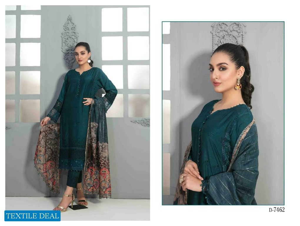 Tawakkal Nimal VIscose Embroidered Fancy Dupatta Original Pakistani Dress