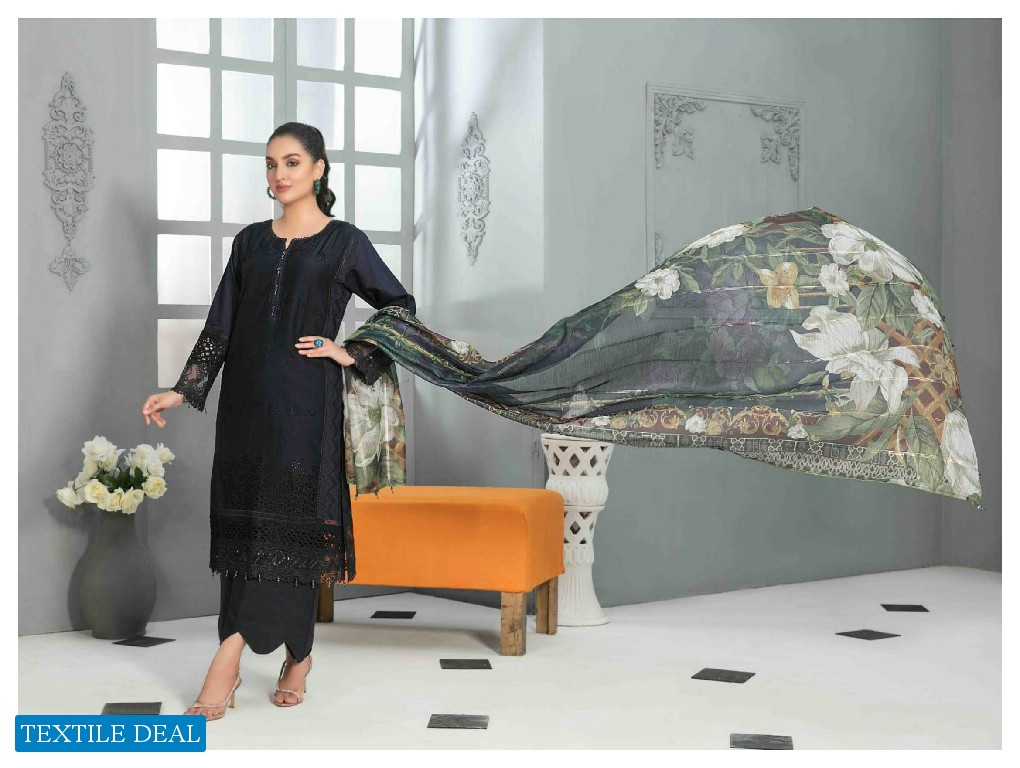 Tawakkal Nimal VIscose Embroidered Fancy Dupatta Original Pakistani Dress