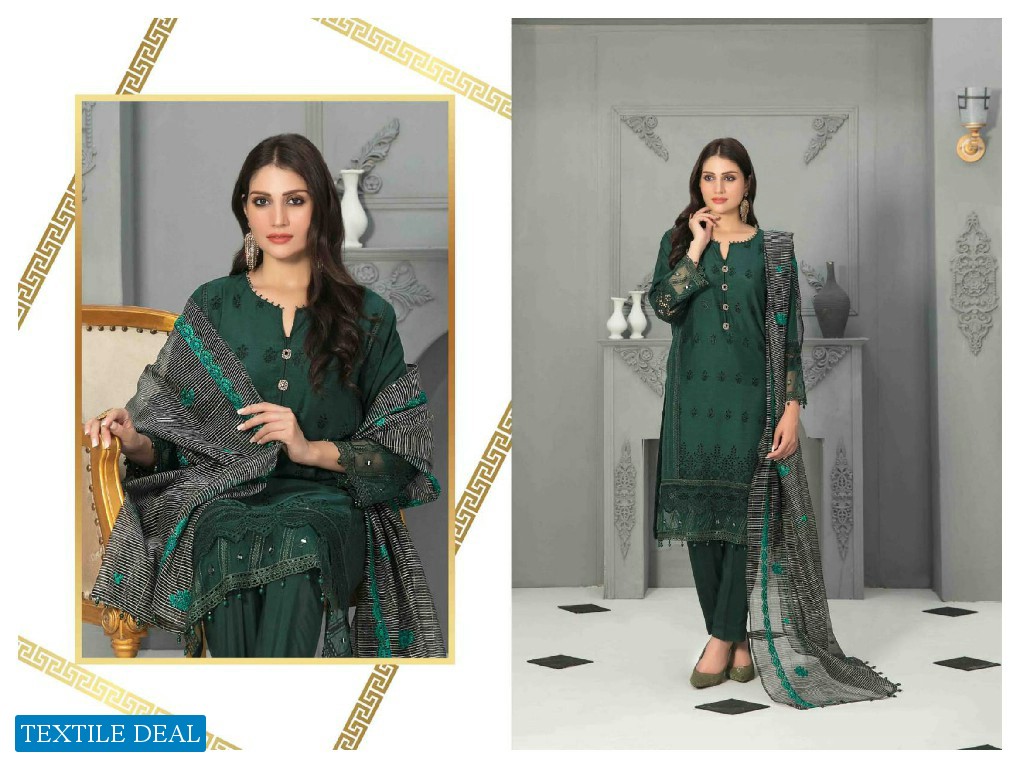 Tawakkal Nimal VIscose Embroidered Fancy Dupatta Original Pakistani Dress