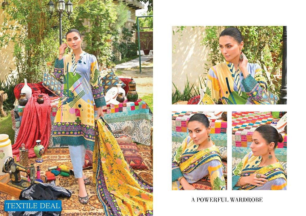 Zesh Textile Warda Wania Printed Cambric Collection Original Pakistani Dress