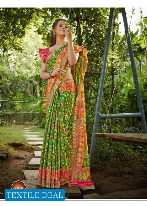 Shvetambar Ottapalam Silk Wholesale Casual Indian Sarees