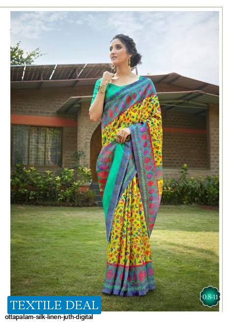 Shvetambar Ottapalam Silk Wholesale Casual Indian Sarees