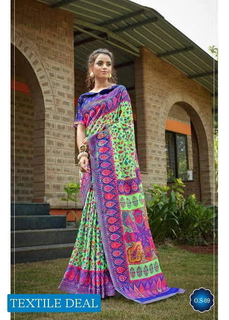 Shvetambar Ottapalam Silk Wholesale Casual Indian Sarees