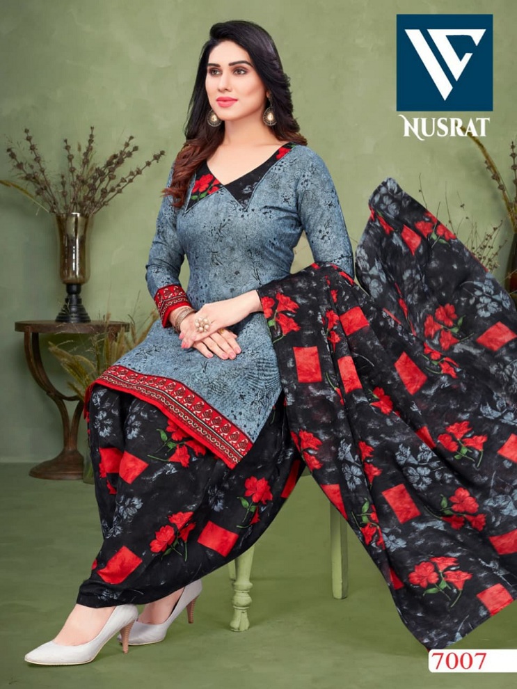 Vandana Nusrat Vol-7 Wholesale Readymade Cotton Dress
