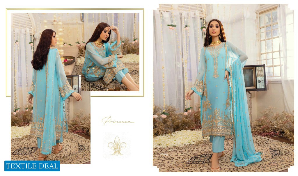 Shahzeb Textile Merakish Luxury Chiffon Collection 2022 Original Pakistani Dress