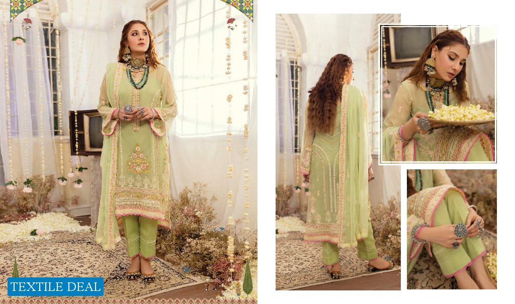 Shahzeb Textile Merakish Luxury Chiffon Collection 2022 Original Pakistani Dress