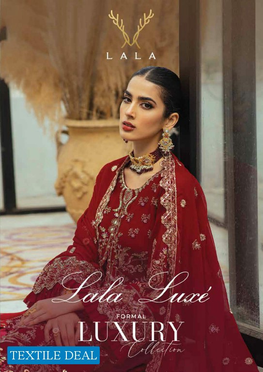Lala Luxe Formal Luxury Collection Embroidered Unstitched Collection
