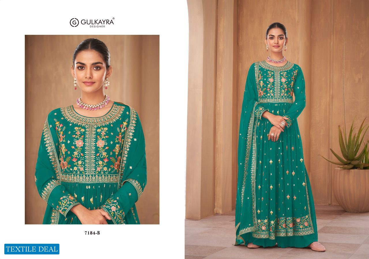 Gulkayra Nayra Vol-1 Wholesale Nayra Cut Wedding Collection Salwar Suits