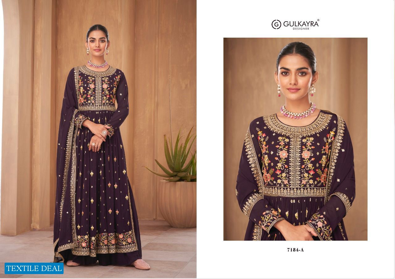 Gulkayra Nayra Vol-1 Wholesale Nayra Cut Wedding Collection Salwar Suits