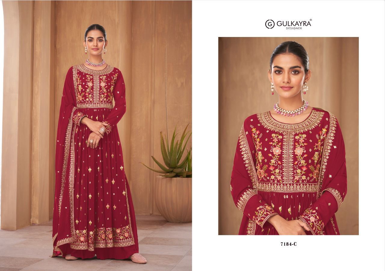 Gulkayra Nayra Vol-1 Wholesale Nayra Cut Wedding Collection Salwar Suits