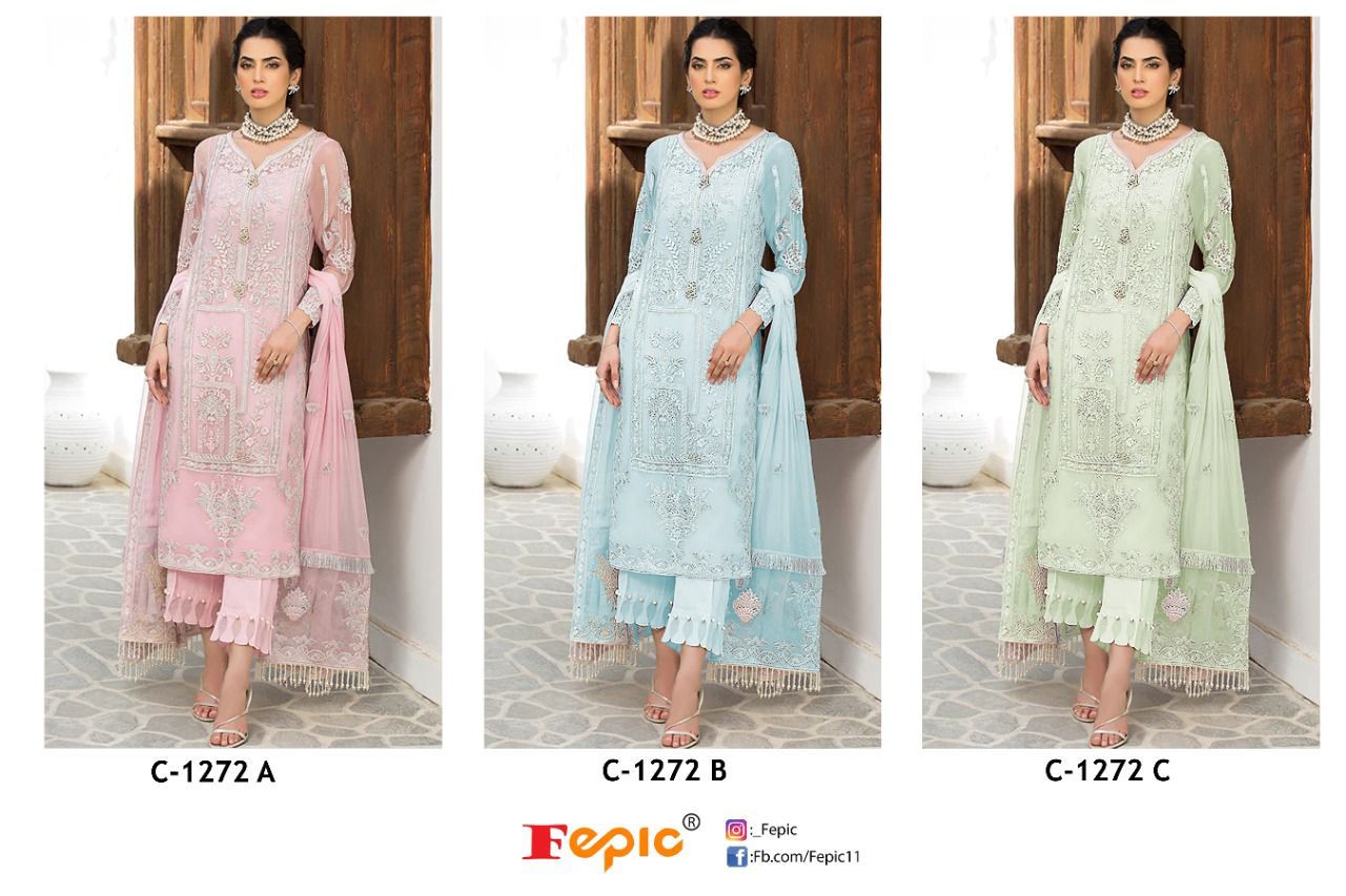 Fepic Rosemeen C-1272 Wholesale Pakistani Concept Salwar Suits