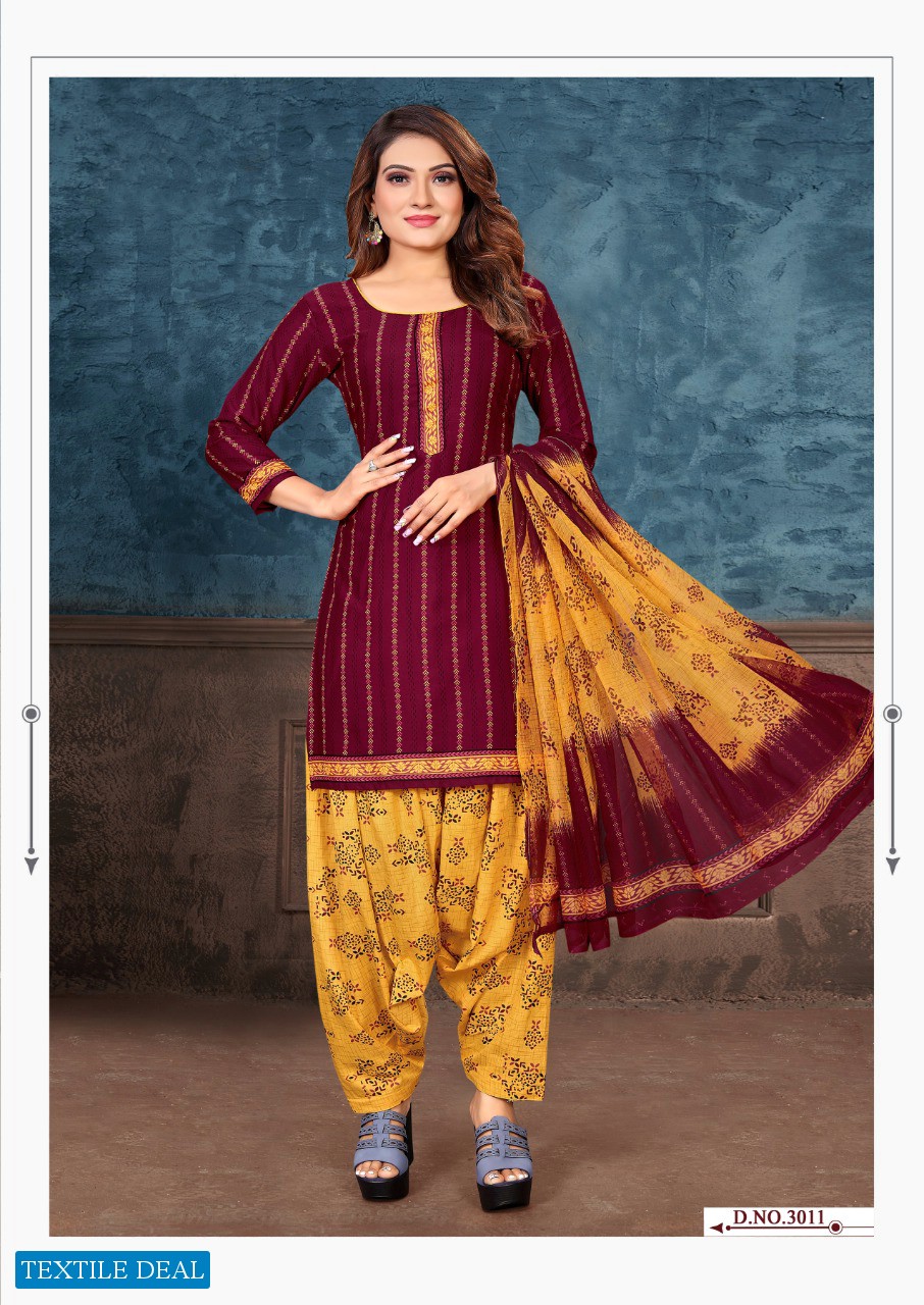 Amit Jasmine Vol-3 Wholesale American Crepe printed Dress Material