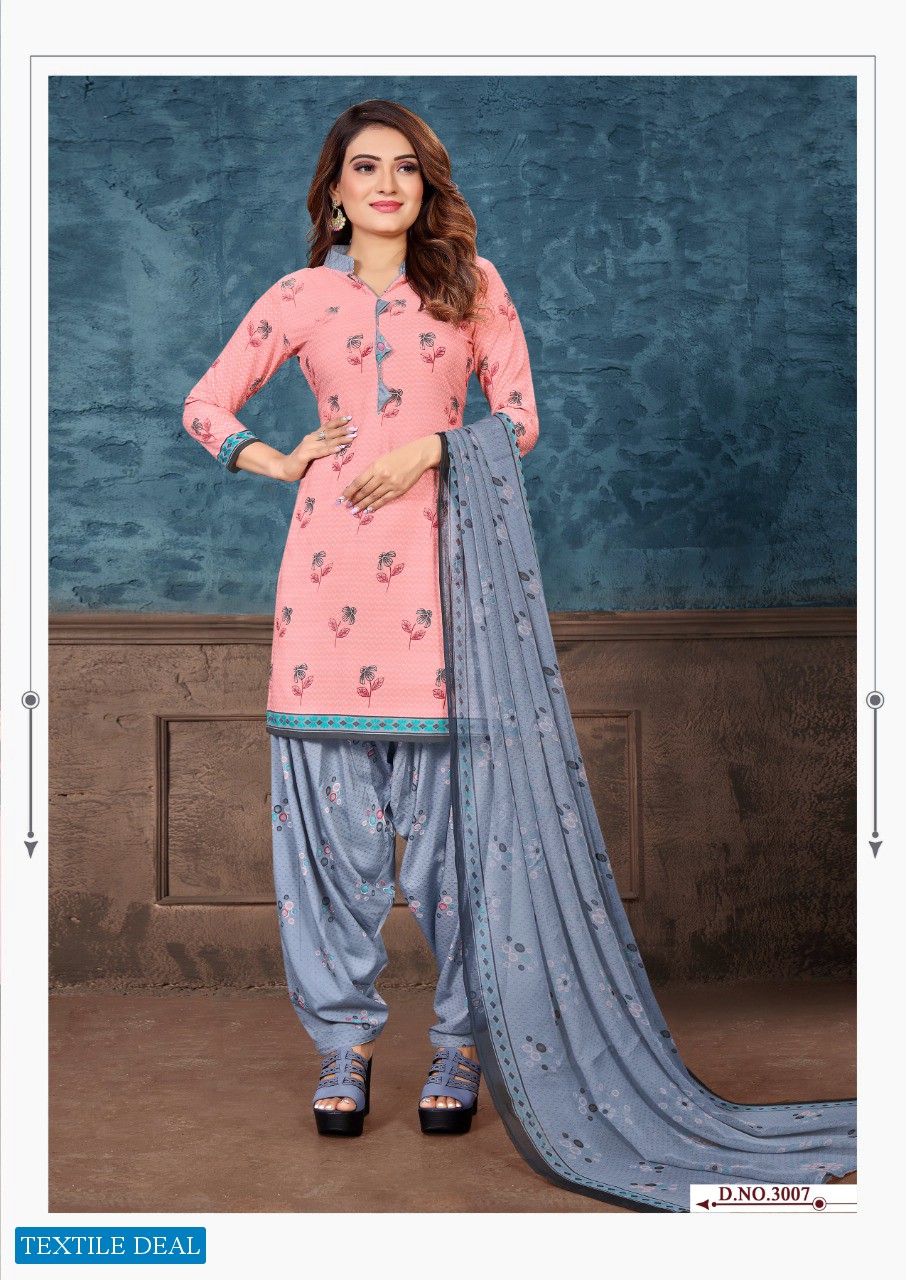 Amit Jasmine Vol-3 Wholesale American Crepe printed Dress Material