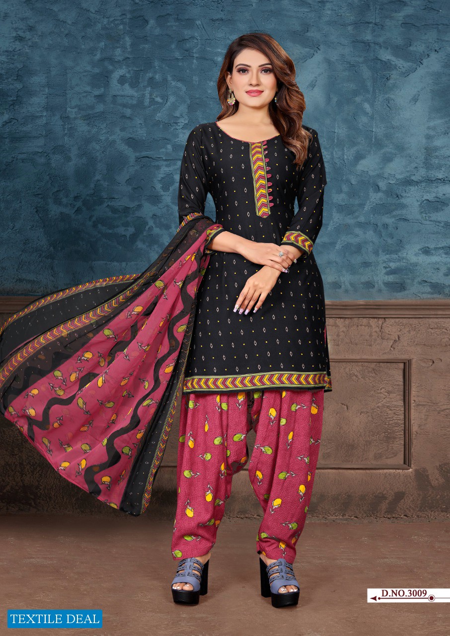 Amit Jasmine Vol-3 Wholesale American Crepe printed Dress Material