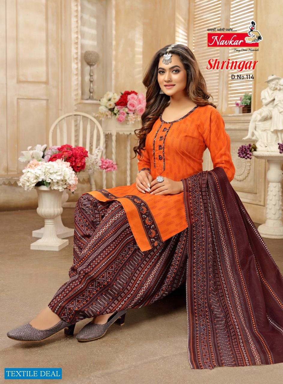 Navkar Shringar Wholesale Readymade Patiyala Dress Catalogs