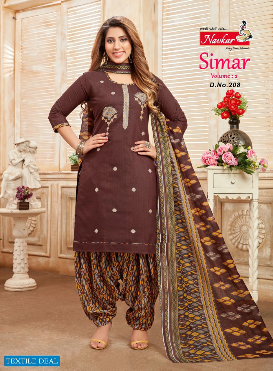 Navkar Simar Vol-2 Wholesale Readymade Patiyala Dress