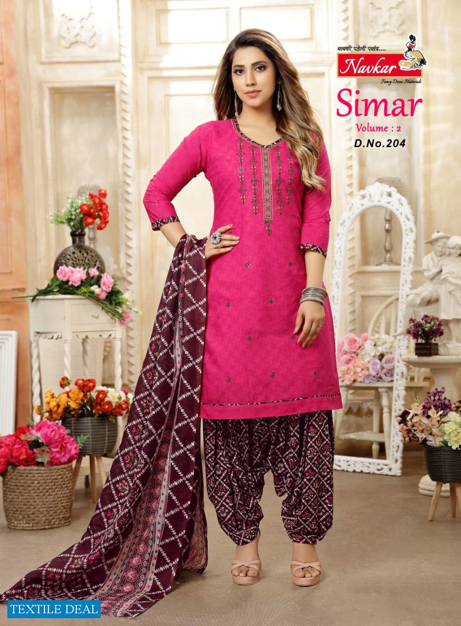 Navkar Simar Vol-2 Wholesale Readymade Patiyala Dress