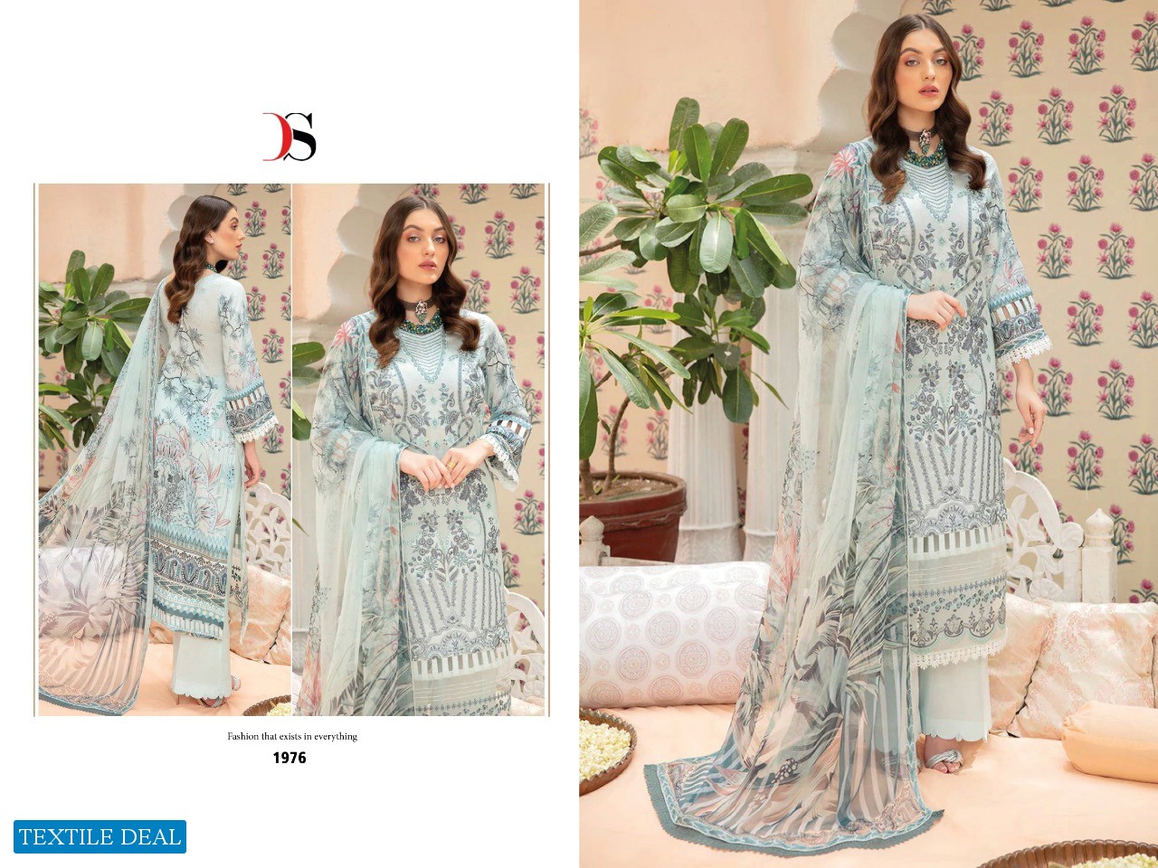 DEEPSY CHEVERON VOL 3 COTTON PAKISTANI FANCY SUIT