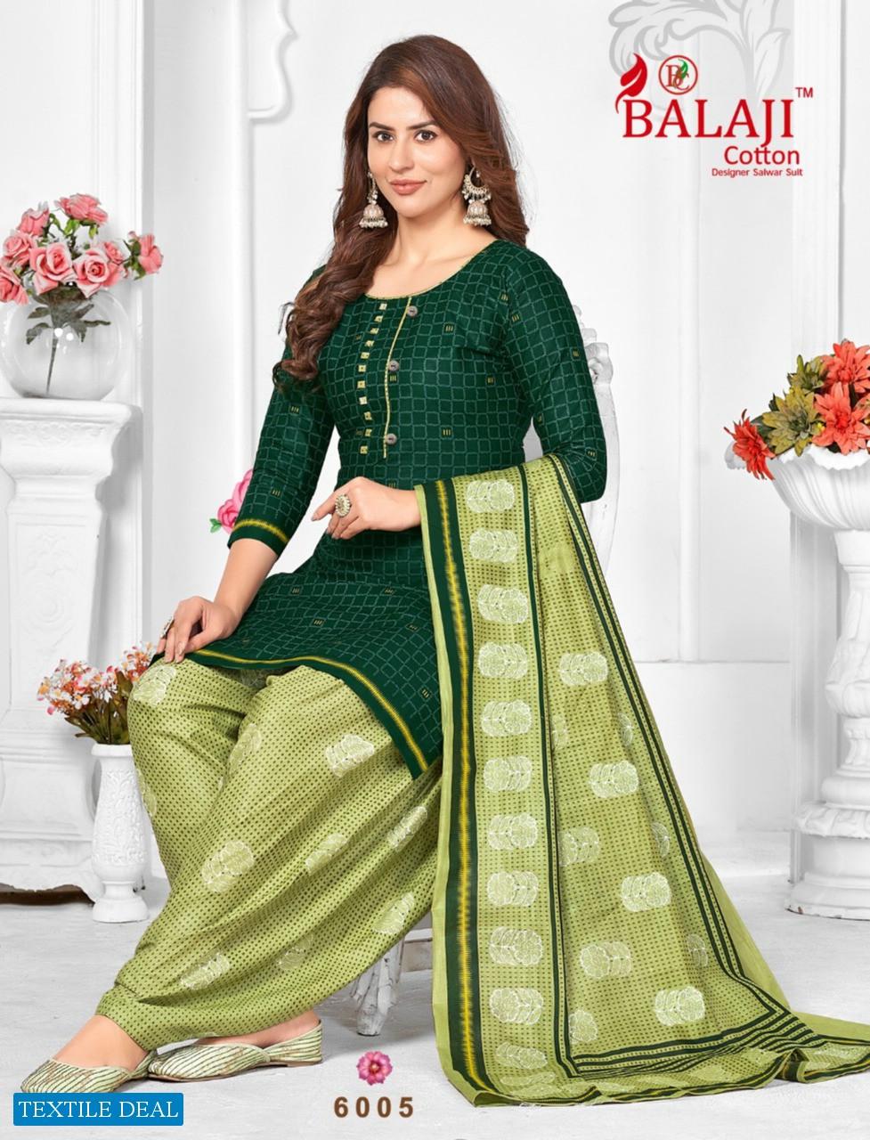 Balaji Sui Dhaga Vol-6 Wholesale Cotton Printed Dress Material