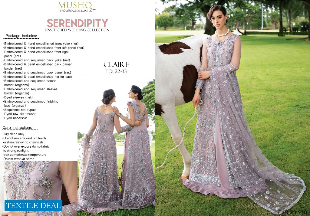 Mushq Serendipity Wedding Collection Luxe 2022