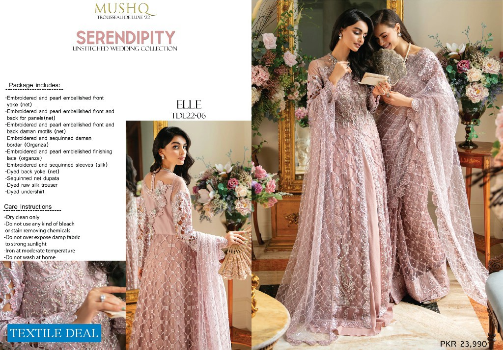 Mushq Serendipity Wedding Collection Luxe 2022